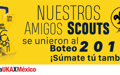 ¡Los amigos Scouts se unen al Boteo!