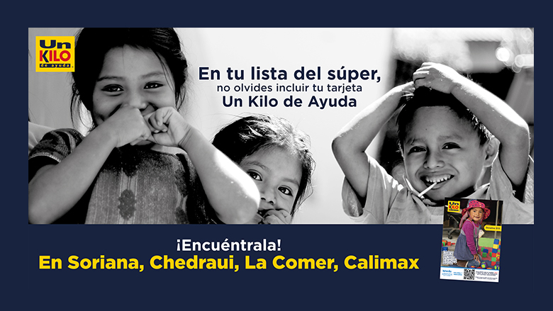 ¿Qué son las tarjetas Un Kilo de Ayuda?