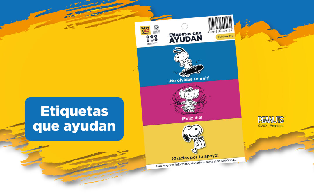 Stickers Snoopy Un Kilo de Ayuda